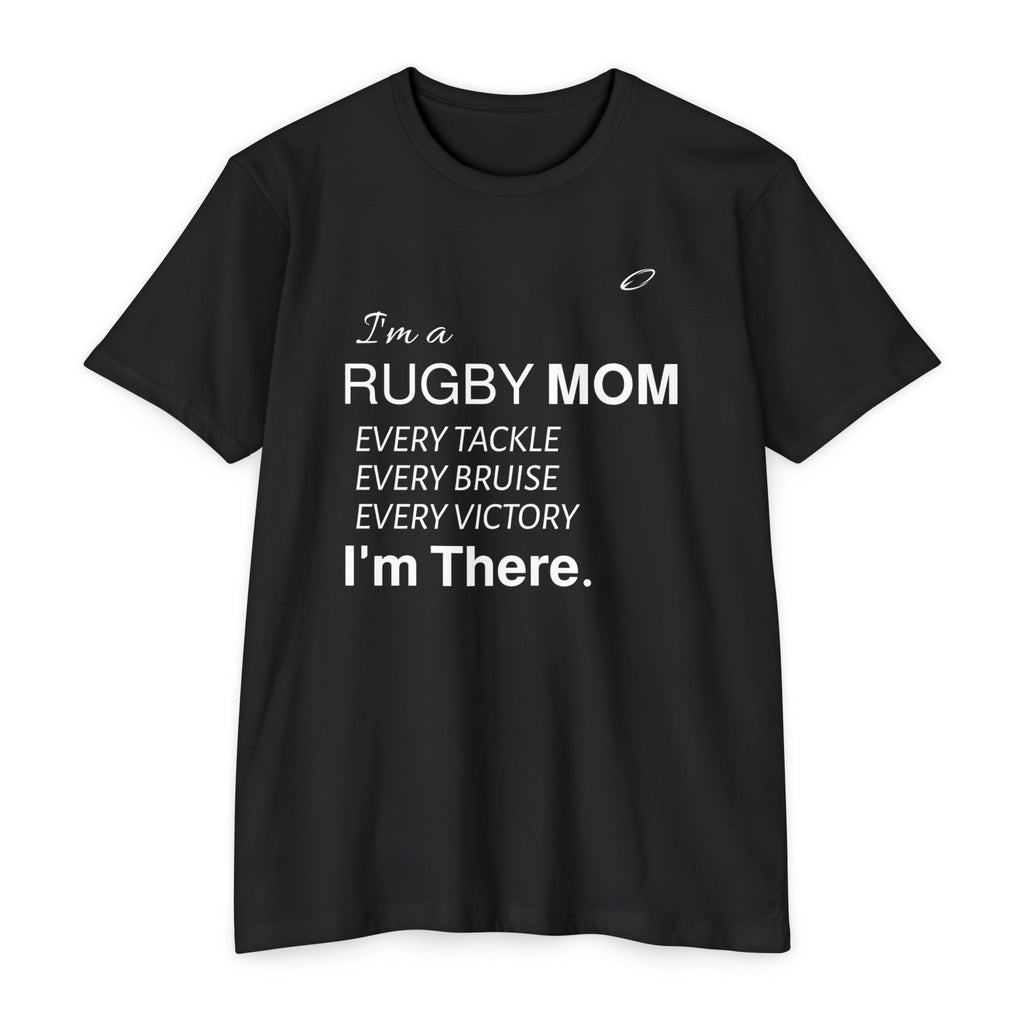 "I'm There" Rugby Mom Tee
